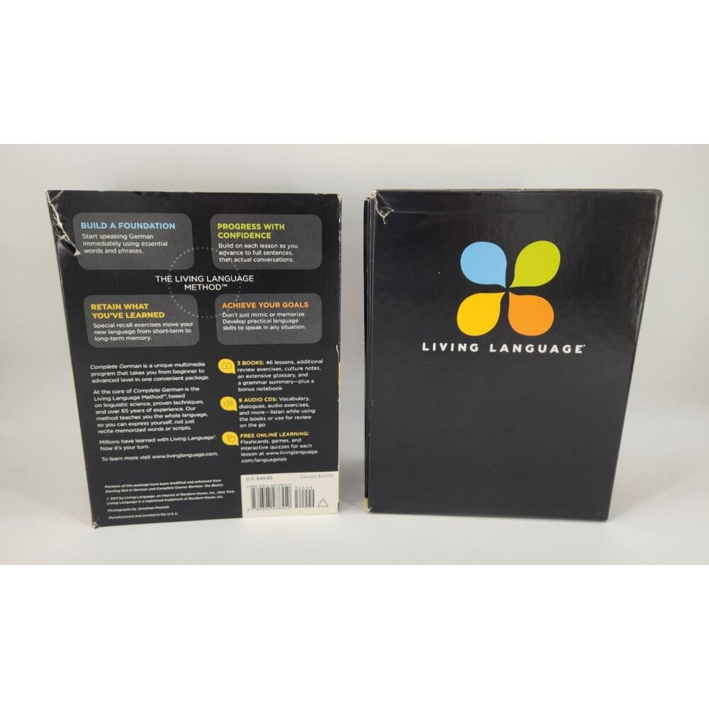 Living Language German Complete Edition‎ : Beginner to Advanced 3 Books 9 CDs - Picture 4 of 7